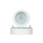 V-TAC Facade lampram med 2xGU10 LED-lampor (glödlampor ingår ej), vit, IP44