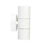 V-TAC Facade lampram med 2xGU10 LED-lampor (glödlampor ingår ej), vit, IP44
