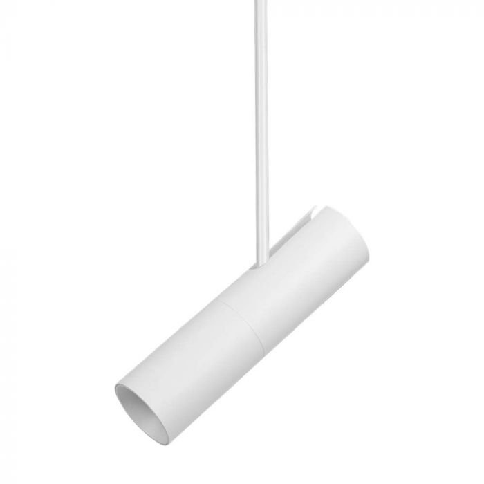 GU10 spuldzes  karkass/armatūra, IP20, balts, Ø60x220xh830-1170 mm IP20, V-TAC