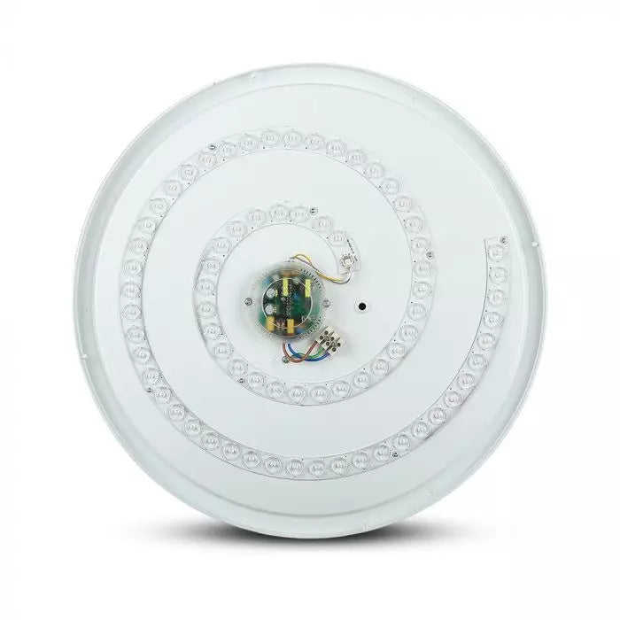Круглый купольный светильник 60W(4200Lm) LED с дистанционным управлением, V-TAC, IP20, белый, диммируемый, 3/1