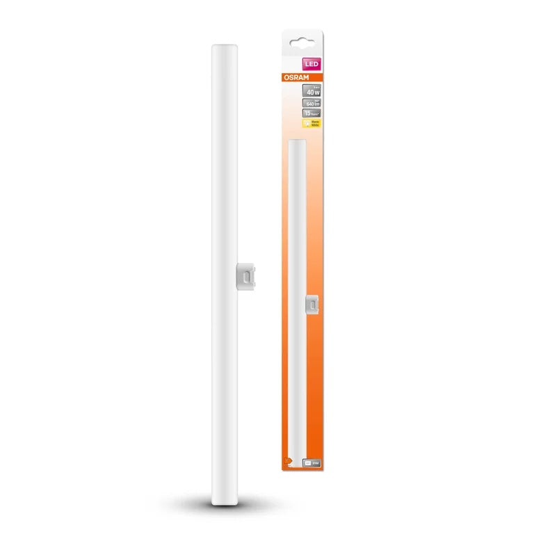 S14d 6W(640Lm) Osram LEDinestra spuldze 50cm, A+, garantija 3 gadi, silti balta gaisma 2700K