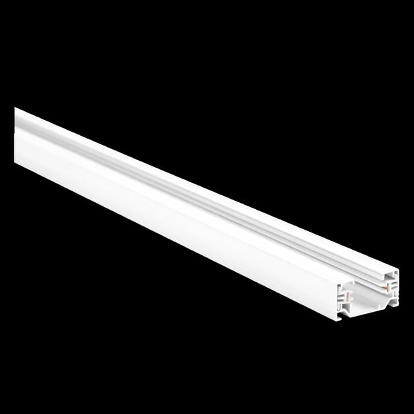 1-phase Track for LED track system lights, 1000x18x35mm, white WHITE