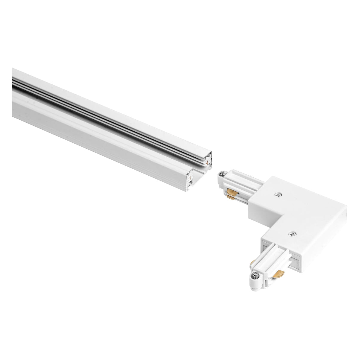 2-lane EURO rail connection, white, LEDVANCE, 104x18x104mm, black, IP20