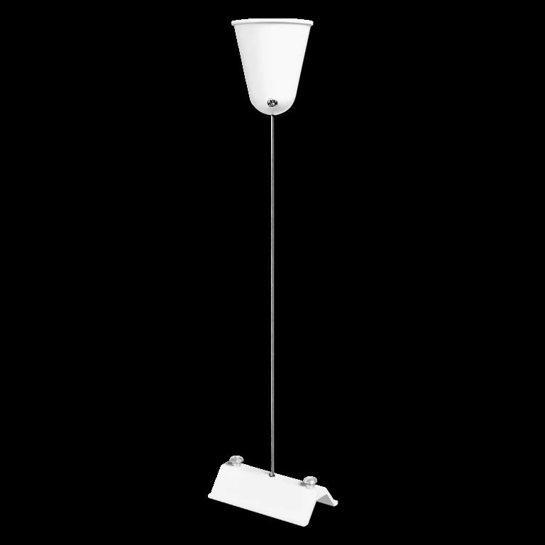 Sliežu sistēmu piekares komplekts, balts, LEDVANCE, 61x47x33mm, diametrs 40mm, IP20