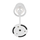 2W(200Lm) LED table lamp with 4400mA battery, 5V, 1A-2A, IP54, dimmable, touch-sensitive switch, white, warm white light 3000K