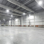 100W(18500Lm) 1-10V VTAC LED lagerarmatur, svart, dimbar, IP65, Meanwell strömförsörjning, dimbar, 5 års garanti, neutralvit 4000K