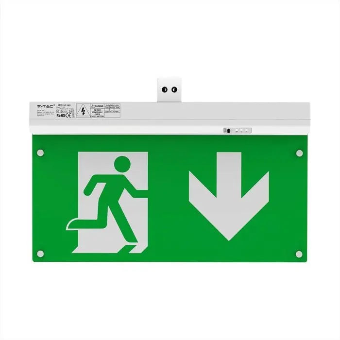 2.5W(100Lm) 4IN1 LED EMERGENCY exit, V-TAC, cold white light 6000K