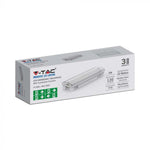 3W(130Lm) LED AVĀRIJAS izeja, V-TAC, IP65, garantija 3 gadi, auksti balta gaisma 6400K