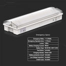 3W(120Lm) LED AVĀRIJAS izeja, V-TAC, IP65, garantija 3 gadi, auksti balta gaisma 6400K