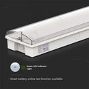 3W(120Lm) LED AVĀRIJAS izeja, V-TAC, IP65, garantija 3 gadi, auksti balta gaisma 6400K