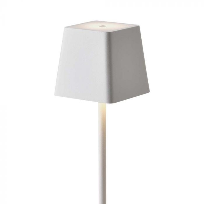 2W(200Lm) LED Table lamp, V-TAC, IP54, dimmable, white, warm white light 3000K