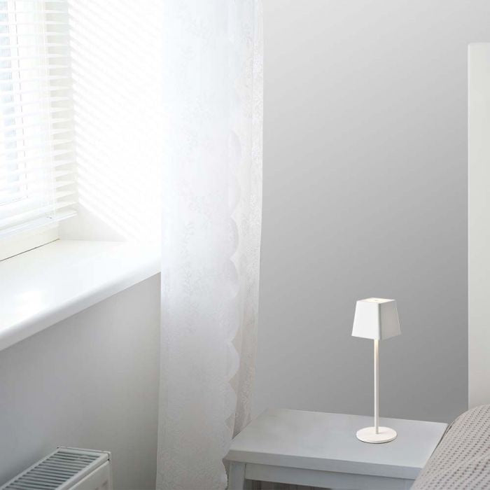 2W(200Lm) LED Table lamp, V-TAC, IP54, dimmable, white, warm white light 3000K