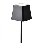 2W(200Lm) LED-bordslampa, V-TAC, IP54, dimbar, svart, varmvitt ljus 3000K