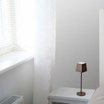 2W(200Lm) LED-bordslampa, V-TAC, IP54, dimbar, brun, varmvitt ljus 3000K