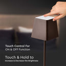 2W(200Lm) LED Table lamp, V-TAC, IP54, dimmable, brown, warm white light 3000K