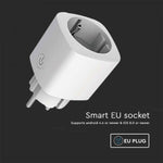 Розетка WIFI (совместима с AMAZON ALEXA и GOOGLE HOME), MAX3680W, V-TAC