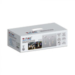 15m E27 LED bulb string, distance between bulbs 1m x15 bulbs (bulbs not included), waterproof IP65, AC220-240V, 2.75kg+bulb weight, white, with 220V socket at the end and plugs at the beginning, it is possible to connect several in series