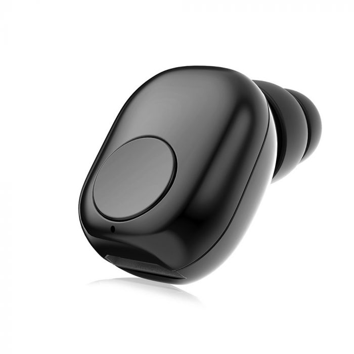 55 mAh V-TAC BLUETOOTH earbuds, black (set includes 1 earbud), built-in microphone for hands-free calls