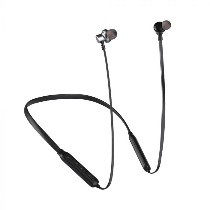 500 mAh V-TAC BLUETOOTH headphones, black