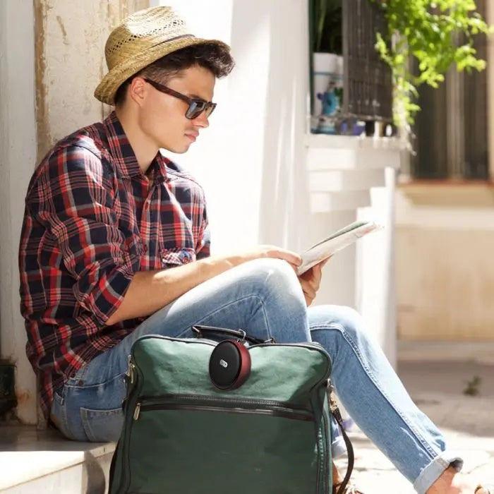 Kaasaskantav BLUETOOTH kõlar mikro USB kaabliga, DC 5V/1.0A, TWS funktsioon, 800mah aku, punane, V-TAC