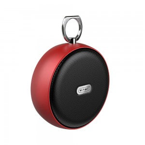 Portable BLUETOOTH speaker with micro USB cable, DC 5V/1.0A, TWS function, 800mah battery, red, V-TAC