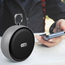 Portable BLUETOOTH speaker with micro USB cable, DC 5V/1.0A, TWS function, 800mah battery, gray, V-TAC