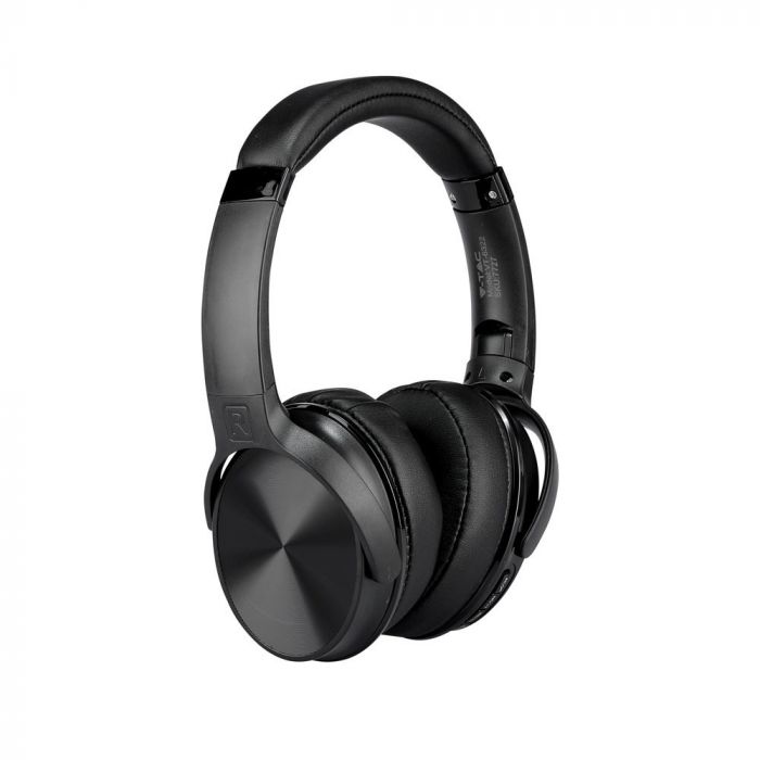 500 mAh V-TAC BLUETOOTH headphones, black