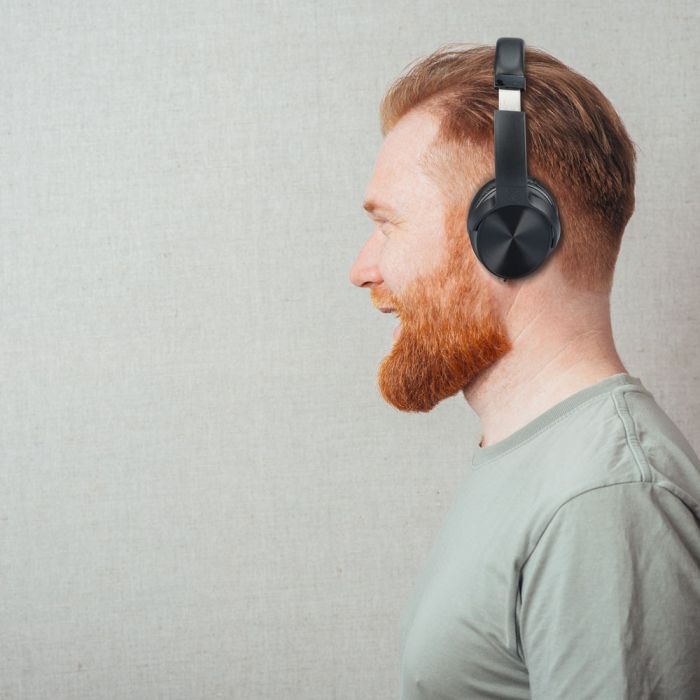 Гарнитура V-TAC BLUETOOTH емкостью 500 мАч, черный