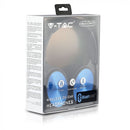 500mah V-TAC BLUETOOTH headphones, blue