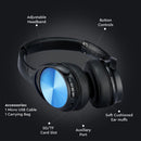 500mah V-TAC BLUETOOTH headphones, blue