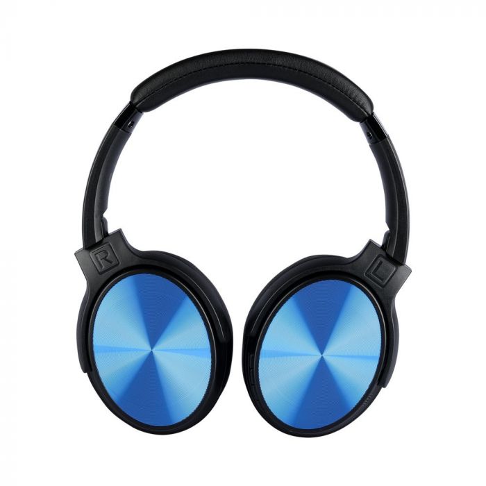 500mah V-TAC BLUETOOTH headphones, blue