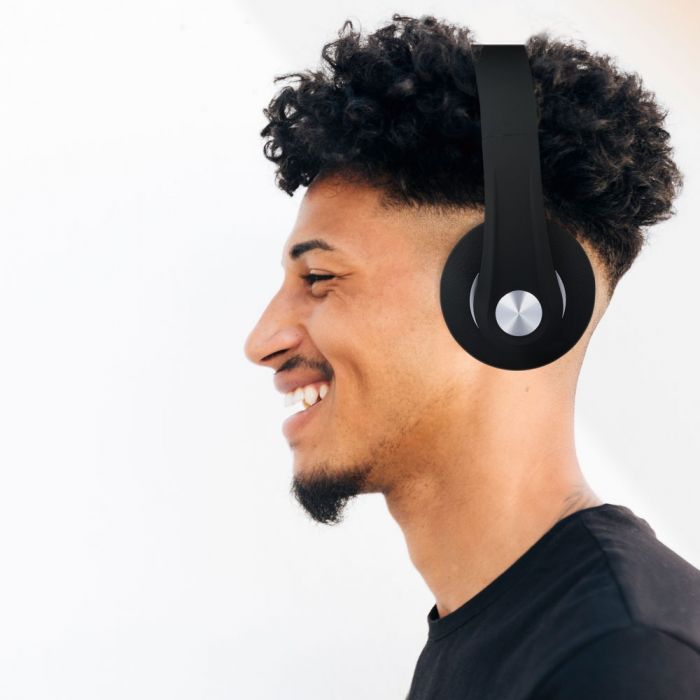 Гарнитура V-TAC BLUETOOTH на 500 мАч, черная