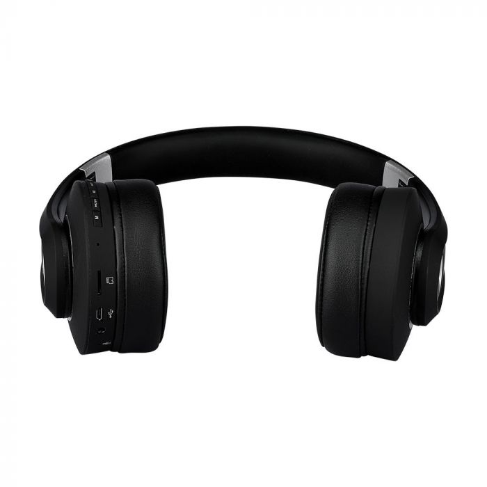 500mah V-TAC BLUETOOTH headphones, black