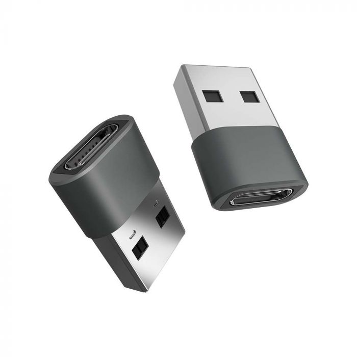 V-TAC Micro-USB till Typ-C-omvandlare, svart