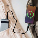 V-TAC USB C tipa kabelis, 1m, 5A Max, melns