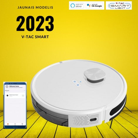360 degree laser control robot vacuum cleaner with dry and wet cleaning function, automatic charging station, 2000 PA suction power. The set includes an additional microfiber cloth and side brushes. Creating a map in the application.