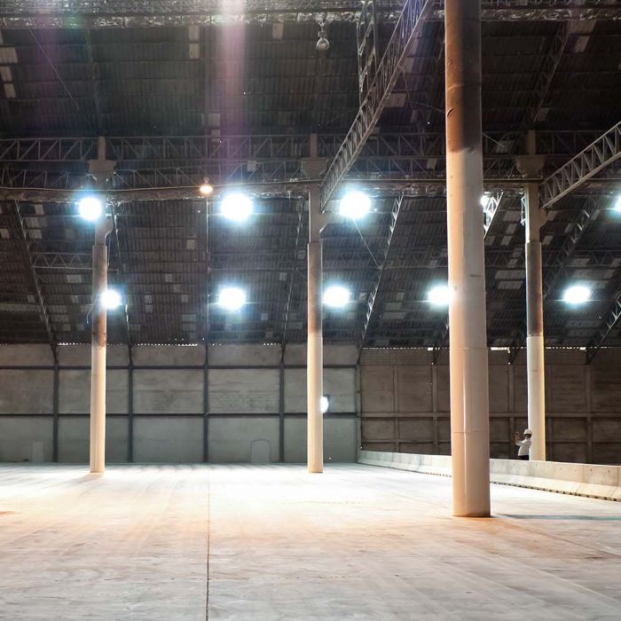 100W (10200Lm) 120Lm/W LED laovalgusti, IP65, must, jaheda valge valgus 6500K