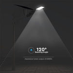 300W (3000Lm) LED Solar Street Light, V-TAC SAMSUNG, IP65, DC: 9V, valge, jaheda valge valgus 6000K