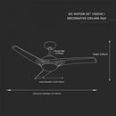 LEVERANS INOM 7 DAGAR! 35W 42" LED CCT 3in1 takarmatur med fläkt och fjärrkontroll, IP20, V-TAC