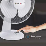 40W V-TAC-fläkt med 3 driftlägen, IP20