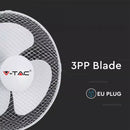 40W V-TAC ventilators ar 3 darba režīmiem, IP20