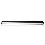 30W(2700Lm) LED magnetisk linjär armatur, IP20, DC:24V, V-TAC, svart, neutralvitt ljus 4000K