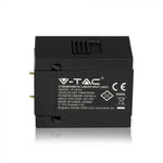 1W(35Lm) LED magnetisk linjär armatur, IP20, DC:24, V-TAC, svart, neutralvit 4000K