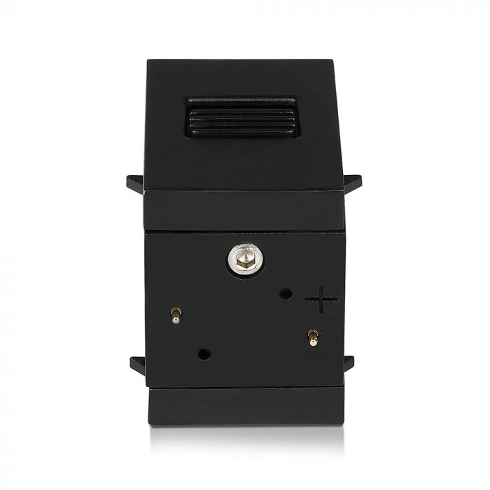 1W(35Lm) LED magnētiskais lineārais gaismeklis, IP20, DC:24, V-TAC, melns, neitrāli balta gaisma 4000K