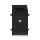 1W(35Lm) LED magnētiskais lineārais gaismeklis, IP20, DC:24, V-TAC, melns, neitrāli balta gaisma 4000K