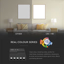 Светодиодный магнитный линейный светильник 10W(700Lm) 24V, IP20, V-TAC, черный, теплый белый свет 3000K