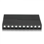 20W(1200Lm) 24V LED magnetic linear light, IP20, V-TAC, black, warm white light 3000K