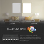 20W(1200Lm) 24V LED magnetic linear light, IP20, V-TAC, black, warm white light 3000K