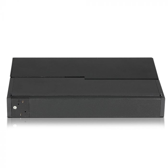 20W(1200Lm) LED magnētiskais lineārais gaismeklis, IP20,  DC:24V, V-TAC, melns, neitrāli balta gaisma 4000K