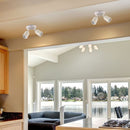 LED Griestu gaismeklis, 2XGU10, balts, V-TAC, IP20, max 2x35W